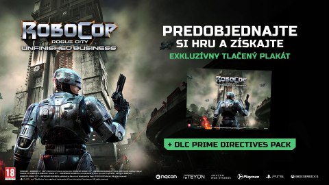 RoboCop: Rogue City - Unfinished Business PlayStation 5 (PS5) pudełkowa
