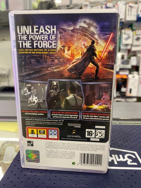 STAR WARS FORCE UNLEASHED PlayStation Portable (PSP) pudełkowa