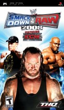 WWE SmackDown! vs. Raw 2008 PlayStation Portable (PSP) pudełkowa