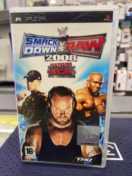 WWE SmackDown! vs. Raw 2008 PlayStation Portable (PSP) pudełkowa