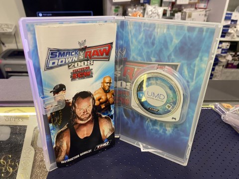 WWE SmackDown! vs. Raw 2008 PlayStation Portable (PSP) pudełkowa