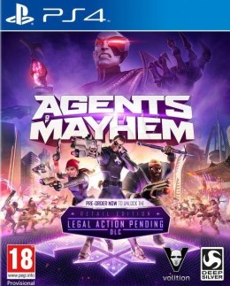 Agents of Mayhem PlayStation 4 (PS4) pudełkowa