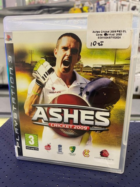 Ashes Cricket 2009 PlayStation 3 (PS3) pudełkowa