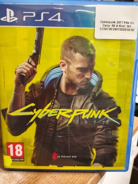 CYBERPUNK 2077 PlayStation 4 (PS4) pudełkowa