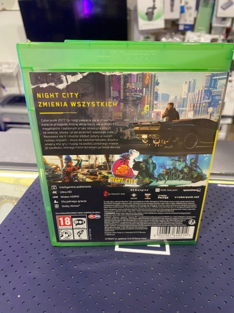 Cyberpunk 2077 Xbox One pudełkowa