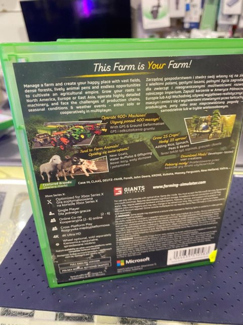Farming Simulator 25 Xbox Series X pudełkowa