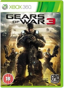 GEARS OF WAR 3 Xbox 360 pudełkowa