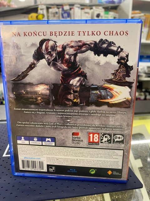 God of War III Remastered PlayStation 4 (PS4) pudełkowa