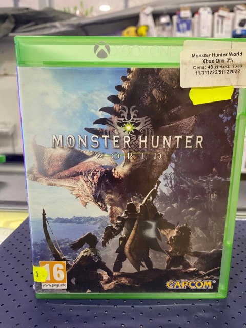 MONSTER HUNTER WORLD PL Xbox One pudełkowa