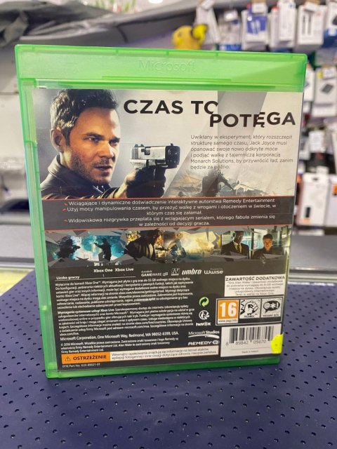 QUANTUM BREAK Xbox One pudełkowa