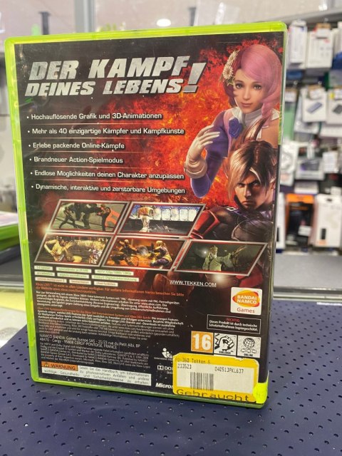 Tekken 6 Xbox 360 pudełkowa