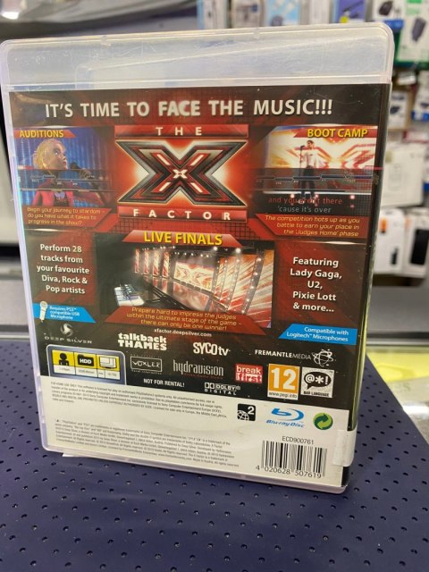 The X Factor PlayStation 3 (PS3) pudełkowa