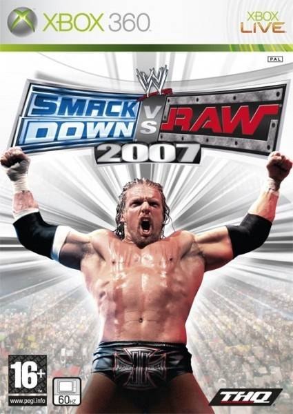 WWE SmackDown! vs. Raw 2007 Xbox 360 pudełkowa