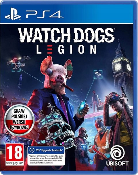 Watch Dogs: Legion PlayStation 4 (PS4) pudełkowa
