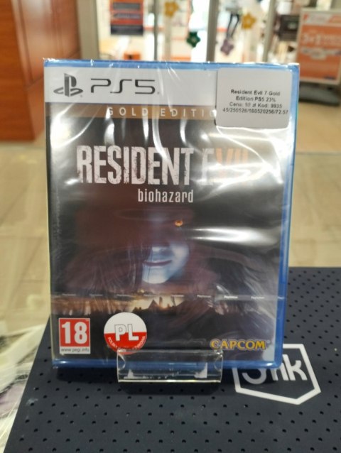 Resident Evil 7: Biohazard Gold Edition PlayStation 5 (PS5) pudełkowa
