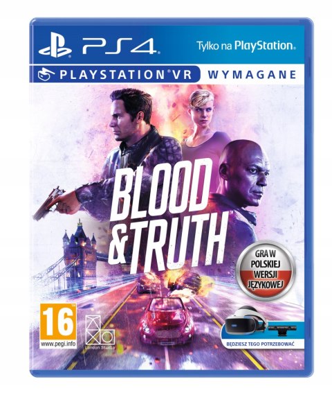Blood & Truth PlayStation 4 (PS4) pudełkowa