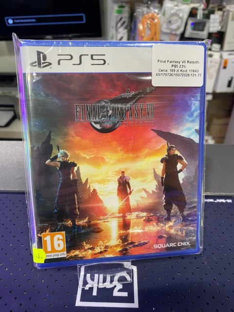 Final Fantasy VII Rebirth PlayStation 5 (PS5) pudełkowa