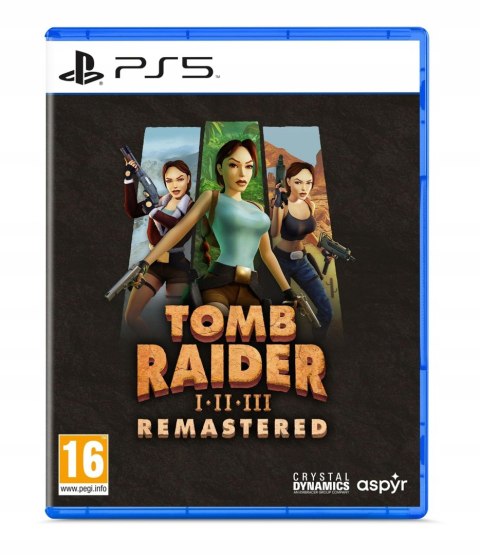 Tomb Raider I-III Remastered Playstation 5 (PS5)