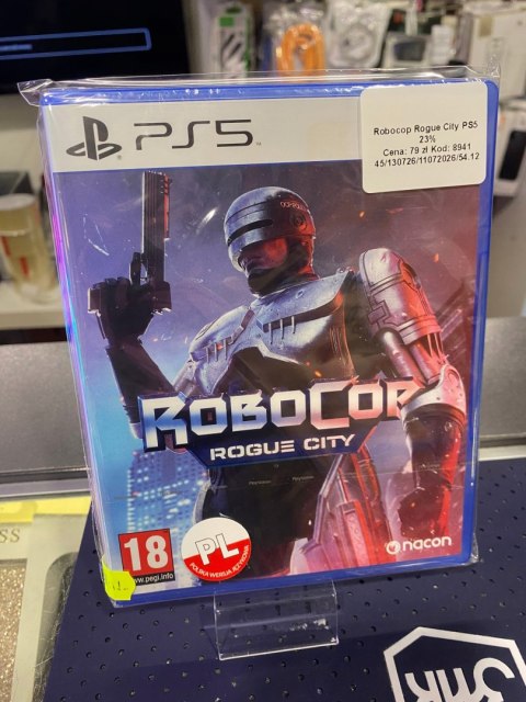 RoboCop: Rogue City (PS5) PlayStation 5 (PS5) pudełkowa