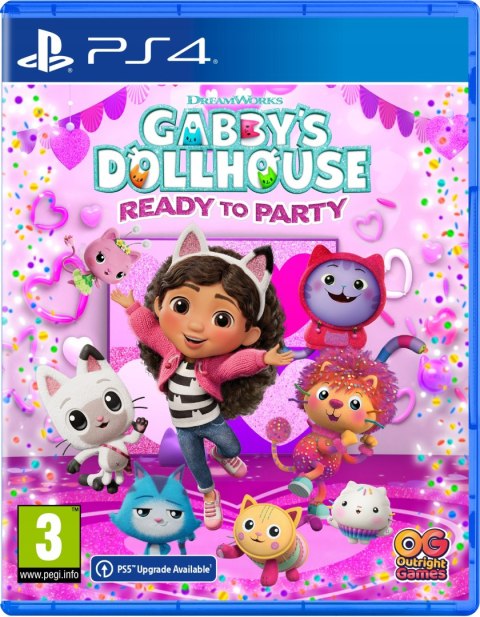 DreamWorks Gabby's Dollhouse Ready to Party PlayStation 4 (PS4) pudełkowa