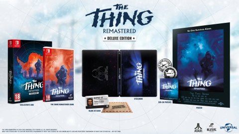 The Thing: Remastered Deluxe Edition Nintendo Switch pudełkowa