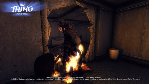 The Thing: Remastered Deluxe Edition Nintendo Switch pudełkowa