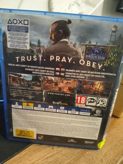 Ubisoft - Far Cry 5 - PS4 PlayStation 4 (PS4) pudełkowa