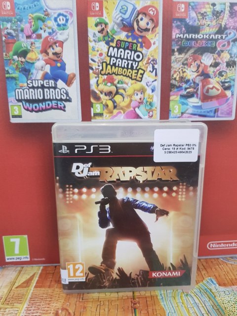 Def Jam Rapstar PS3 Sony PlayStation 3 (PS3)