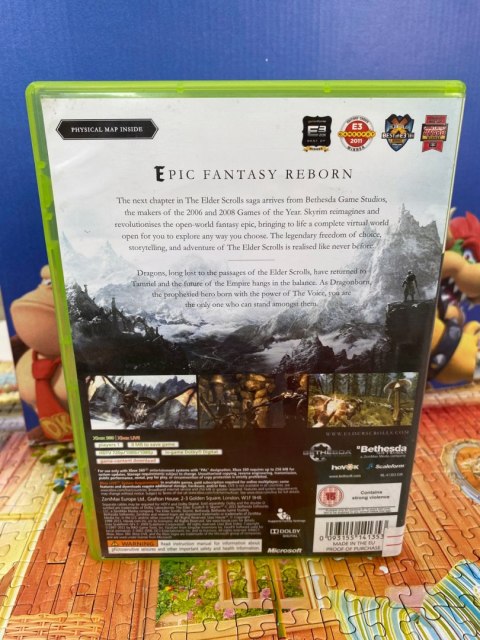 THE ELDER SCROLLS V SKYRIM Microsoft Xbox 360
