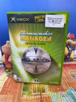 Championship Manager - Season 02/03 - Xbox Microsoft Xbox