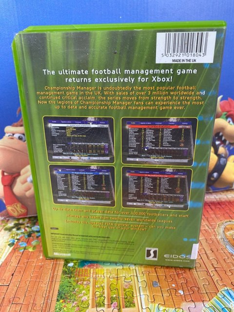 Championship Manager - Season 02/03 - Xbox Microsoft Xbox