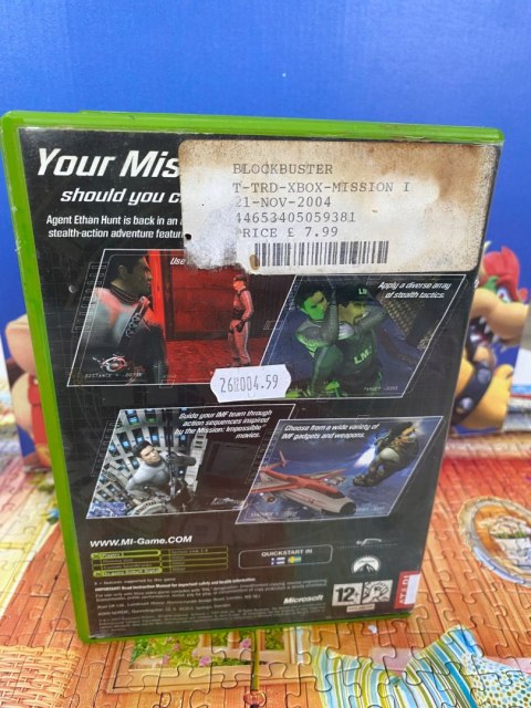 MISSION IMPOSSIBLE OPERATION SURMA Microsoft Xbox