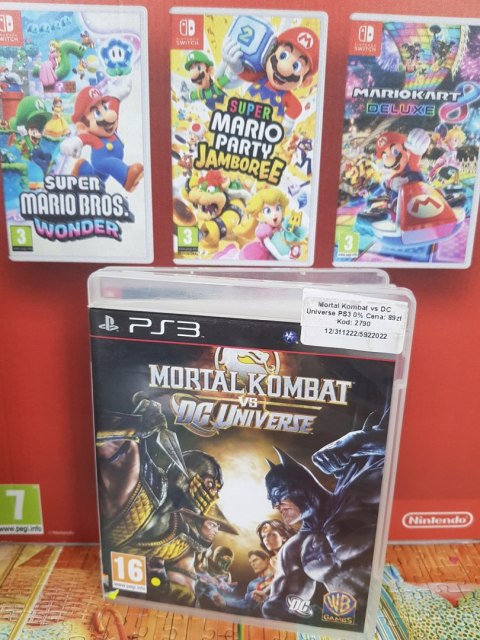 MORTAL KOMBAT VS DC UNIVERSE Sony PlayStation 3 (PS3)