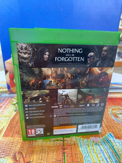 Middle-earth: Shadow of War (Śródziemie: Cień Wojny) Microsoft Xbox One