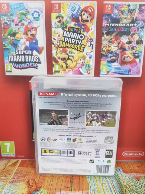 PES Pro Evolution Soccer 2008 Sony PlayStation 3 (PS3)