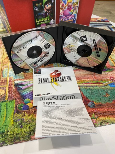 Final Fantasy VIII PS1 PSX Sony PlayStation (PSX) 3xA