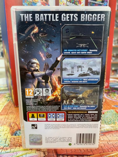 STAR WARS BATTLEFRONT ELITE SQUADRON Sony PSP